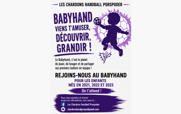 BabyHand : viens découvrir le handball !🤾